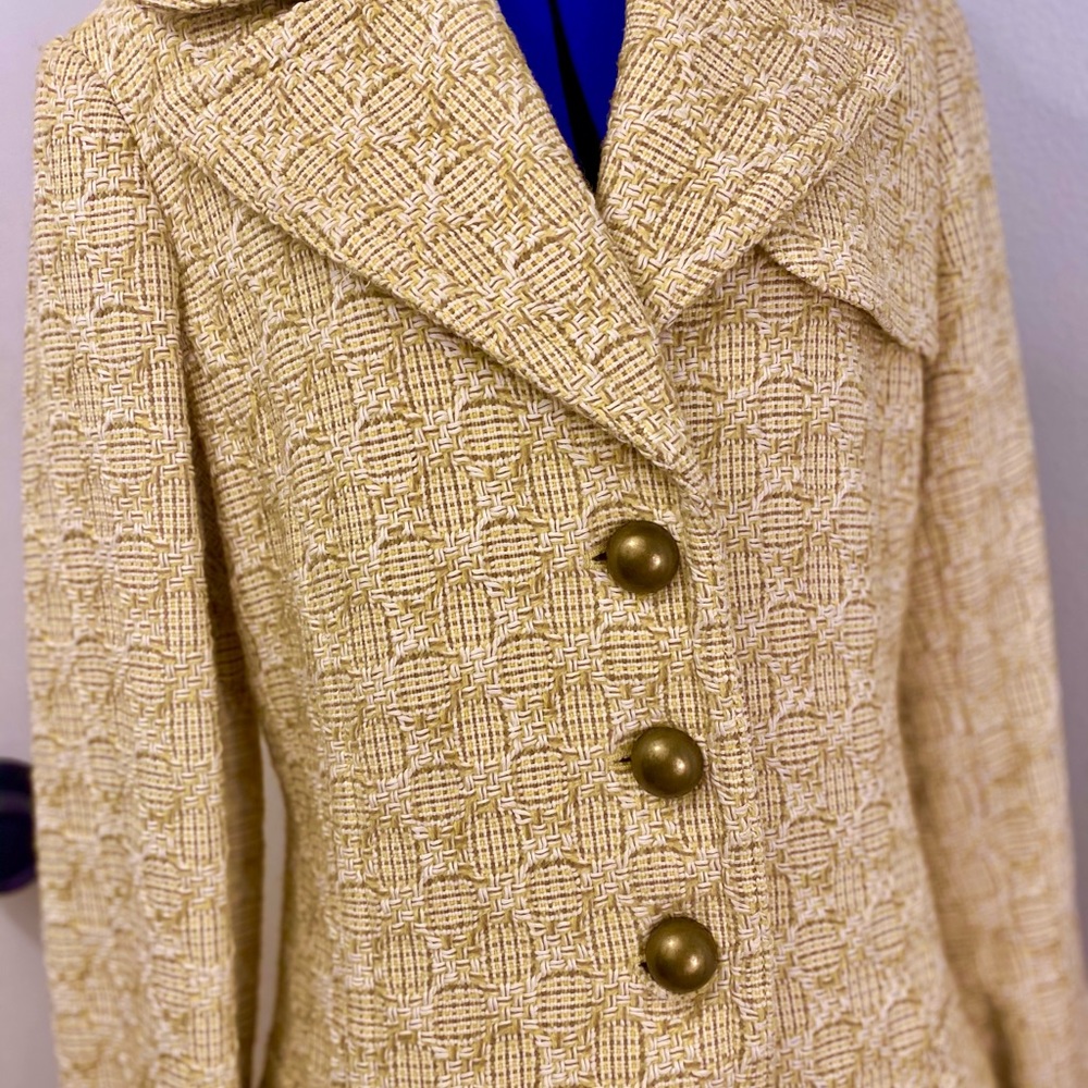 Banana Republic Tweed Trench